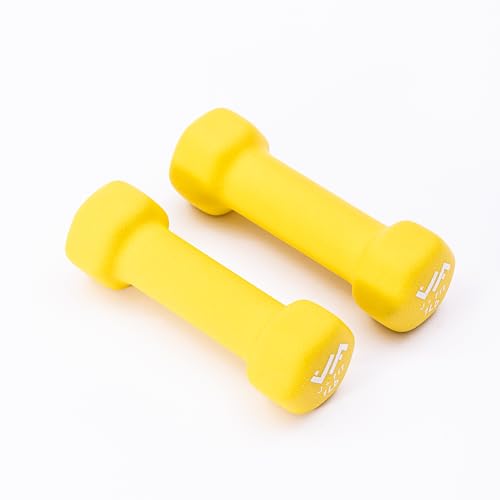 1 lb Neoprene Dumbbell Pair - Hand Weights for Home Gym