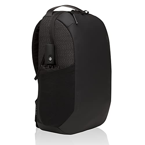 Alienware Horizon Commuter Backpack, AW423P, Padded shoulder straps and back, RFIDsafe pocket, Anti-scratch lining, Black