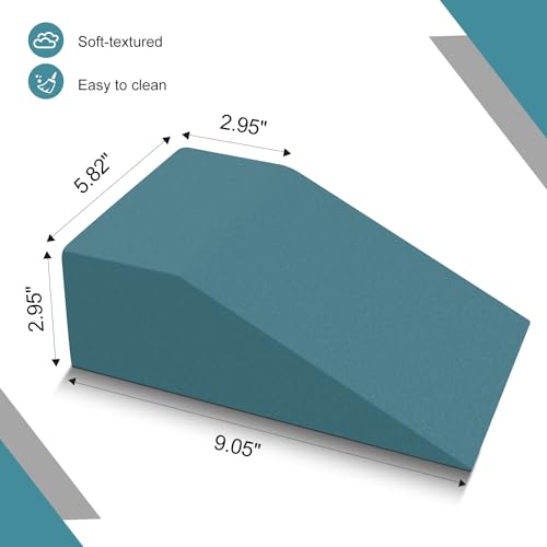 Squat Wedge Blocks - 2 Pack Dark Blue EVA Yoga Support
