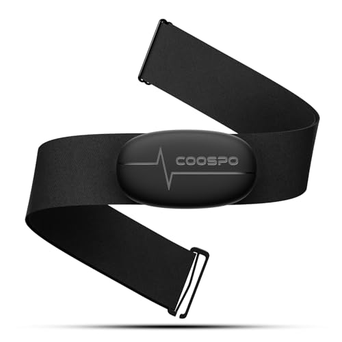 Heart Rate Monitor Chest Strap - Bluetooth & ANT+ Compatible