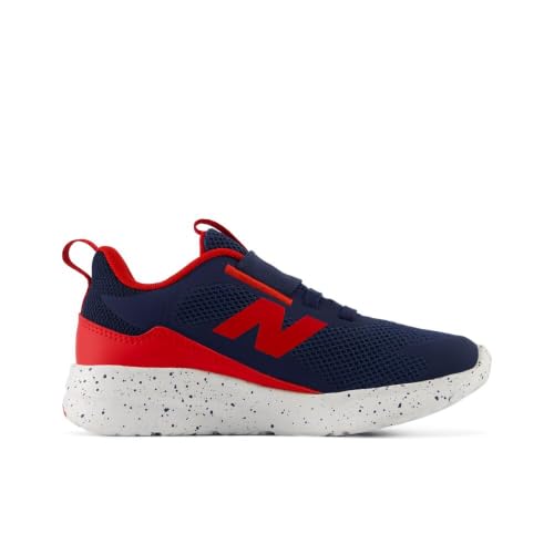 New Balance Kids 468 Slip-On Running Shoes – Navy/True Red (Toddler 9) Little Kid