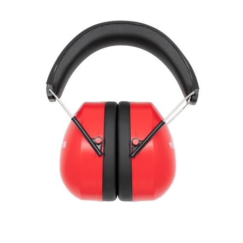 Vic Firth KIDP2 Kids Isolation Headphones, Red