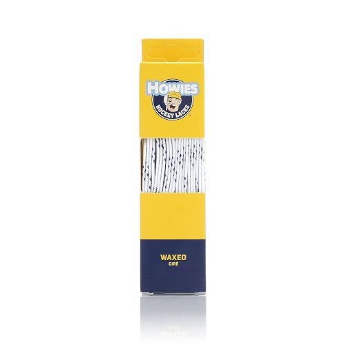 Ice Hockey & Figure Skating Skate Laces - 108" Waxed White
