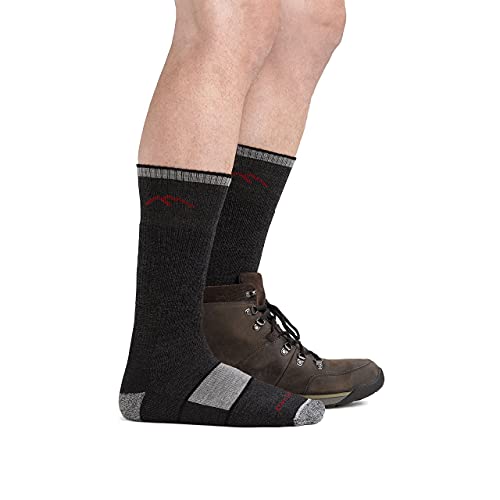Darn Tough Vermont Men’s Hiker Boot Midweight Full Cushion Socks Olive Medium
