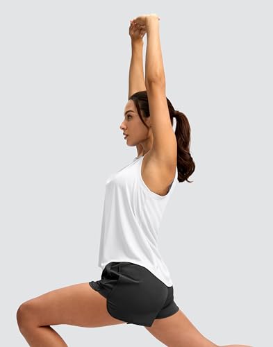 Women's Workout Tank Top - Lightweight Racerback Athletic Shirt