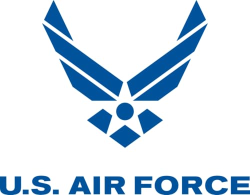 U.S. Air Force Decal - Officially Licensed Vinyl Sticker, 5.5" x 4.25"