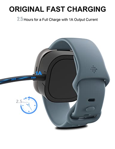 Magnetic Charger for Fitbit Versa 3, 4 & Sense 2 - 3.3FT