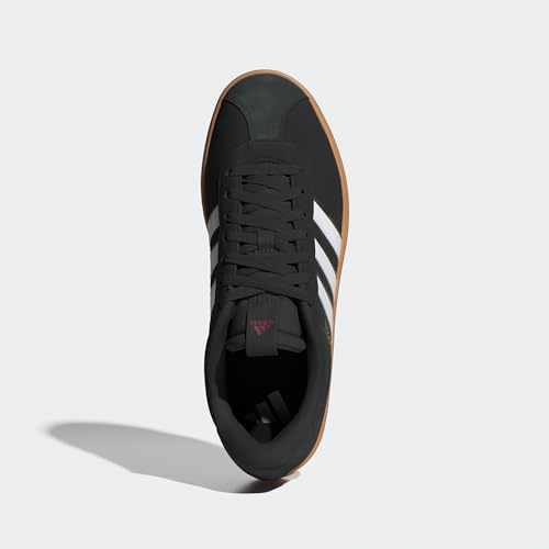 Adidas Vl Court 3.0 Sneakers - Casual Shoes for Men - Grey/Black/White/Team Victory Red