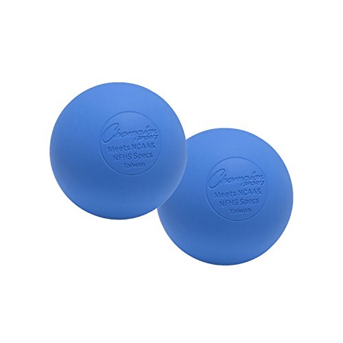 Lacrosse Balls - Official Size Foam Balls 2-Pack, Blue