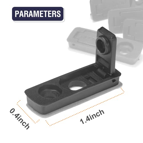 5-Pack Lighter Gasket Seal - Anti-Evaporation Rubber Bottom Insert