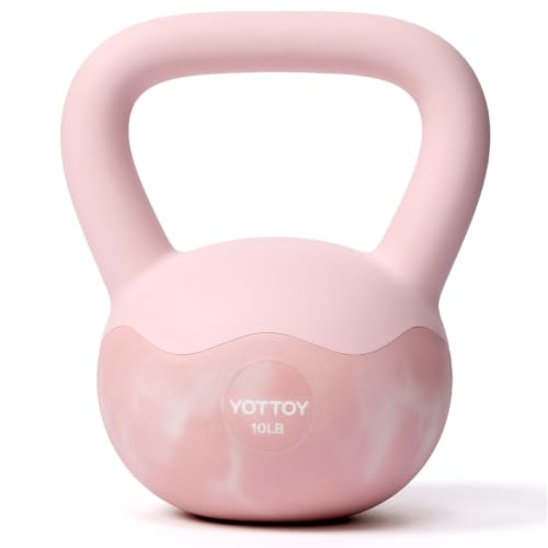 YOTTOY Soft Kettlebell, Safe Strength Training Kettle bell for Home