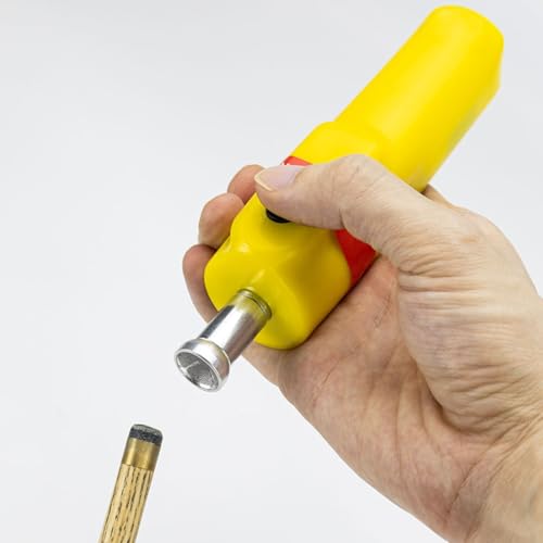 Electric Cue Tip Shaper with Grinding Discs for 9mm-14mm Tips