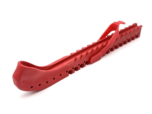 Hockey Skate Guard - SuperGard Red with Non-Slip Strap