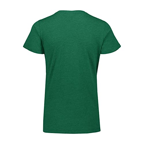 Augusta Women's Tri-Blend T-Shirt - Dark Green Heather, Small
