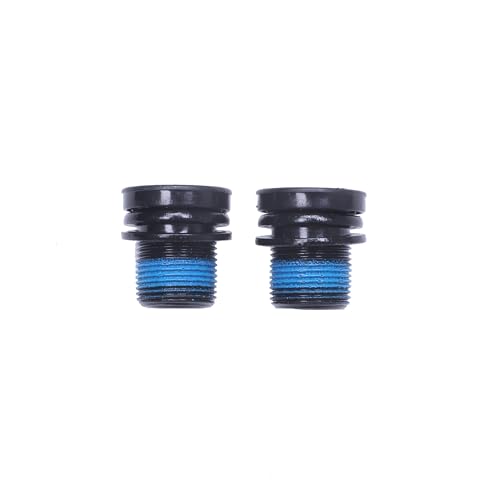 M15 Crank Arm Bolts for E-Bikes - Steel 2PC Set - Black