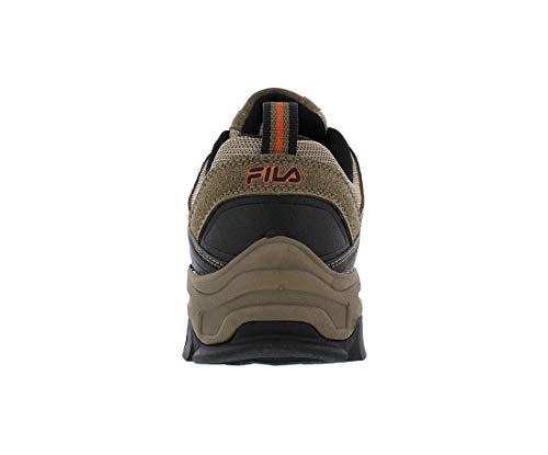 Fila Midland Men's Shoes Size 9 Brown/Orange - Sporty Casual Sneakers