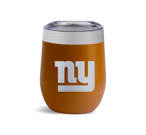 NFL New York Giants 12oz Stainless Steel Wine Tumbler - Premium Insulation