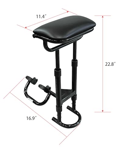 Caddytek Removable Seat for Golf Push Cart - Compatible Only with Explorer and CaddyLite 15.3 Golf Push Carts, Cushioned Golf Cart Seat Accessory with Easy Install and Heavy Duty Bracket