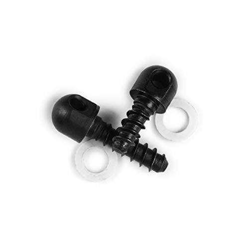 Wood Sling Swivel Screws Set - 1/2" & 3/4" - 6 Pieces for Rifles