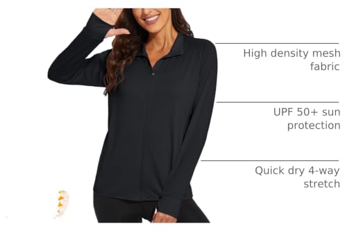 Women's Lightweight UPF 50+ Athletic Jacket with Pockets