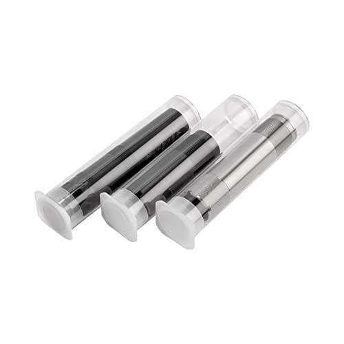 Choke Tube Vials Case - Holds 5 or 6 Choke Tubes, Black/Red