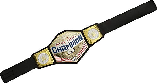 WWE Championship Belt with Adjustable Fit & Metallic Medallions