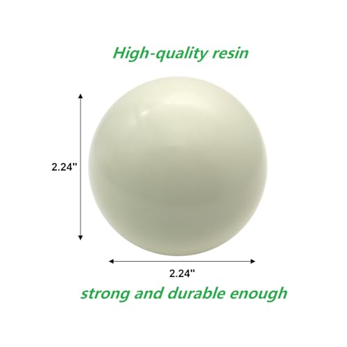 2 Pack 57mm Bocce Pallino Balls - Replacement for Bocce & Boule Games