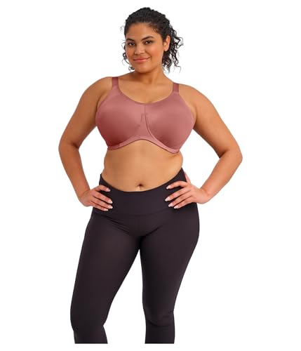Elomi Women's Energise Sports Bra Rosewood 42H Underwire Activewear