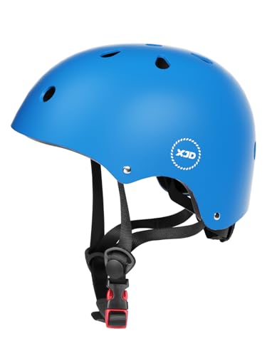XJD Toddler Bike Helmet Small Blue 20.08-21.26 inches (51-54cm) for Ages 2-8