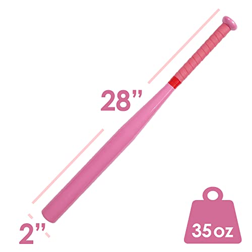 KOTIONOK Aluminum Baseball Bat 28" 35oz Pink - 28-Inch 35 Oz Bat