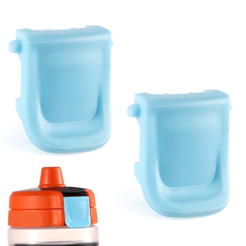 Replacement Lid Clips for Gatorade GX - 2 Pack, Light Blue