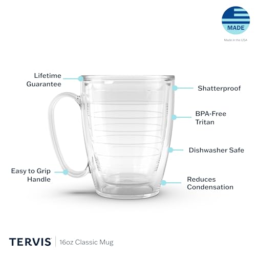 Tervis Elderberry Wild 16oz Double Wall Insulated Travel Mug - USA Made