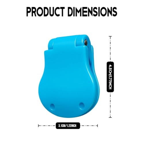 Multifunctional Portable Fishing Rod Holder Clips – 4 Colors, Auto Grip, Ground/Wall/Car Mount