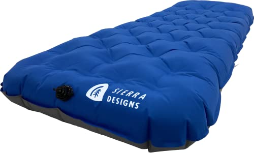 Sierra Designs Queen/Single Air Bed Mattress with Pump – TPU Camping Mattress