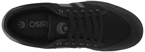 Osiris Men's Kort VLC Skate Shoe, Black/Black, 8.5 M US