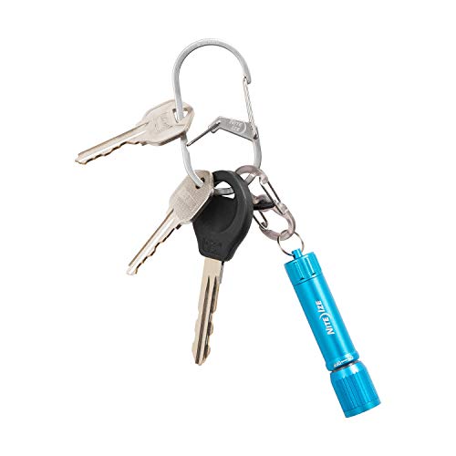 Dual Chamber Stainless Steel Carabiner Keychain - Size #3