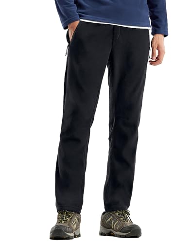 Pioneer Camp Men's Polar Fleece Lounge Joggers - Black, Medium