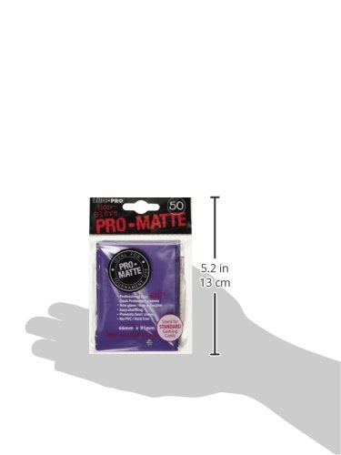 Pro-Matte Purple Deck Protectors - 50ct Standard Card Sleeves