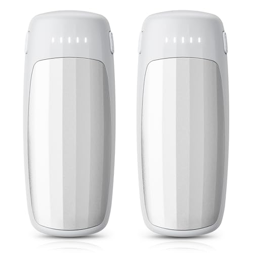 Therova Gray Rechargeable Hand Warmers 2 Pack, 5 Heat Levels, Fast Heating