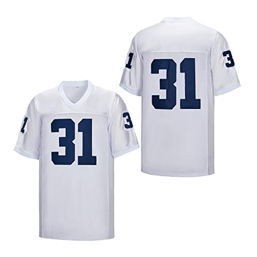 Men's No Name Football Jersey - White Stitched, 3X-Large