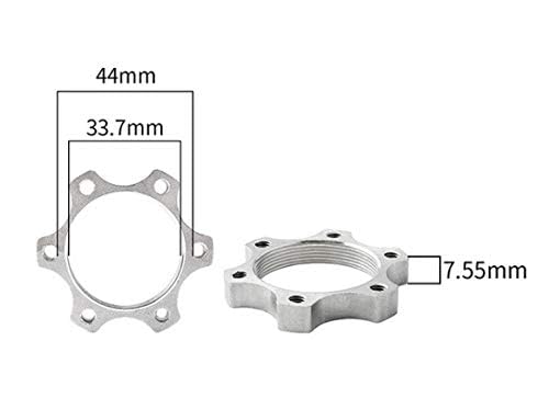 44mm Bicycle Brake Flange Adapters - 2 Pack