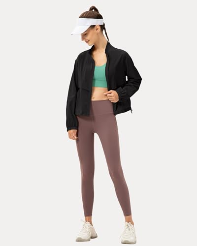Lightweight Zip Up Athletic Jacket for Outdoor Workouts