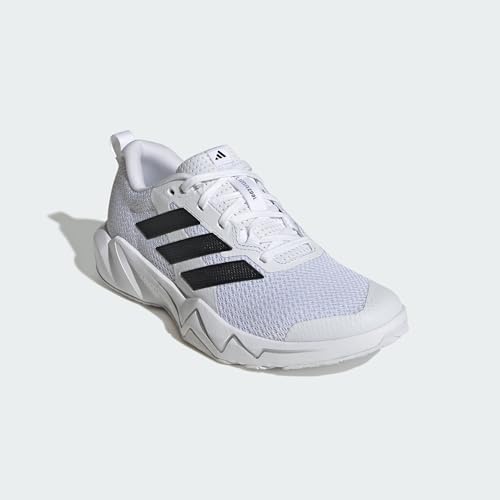 adidas Women's Rapidmove Go Training Sneakers - Pink/White/Black/Silver Metallic 8.5