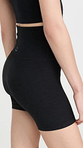 Beyond Yoga Women's Spacedye Keep Pace 5" Short - Small / Darkest Night