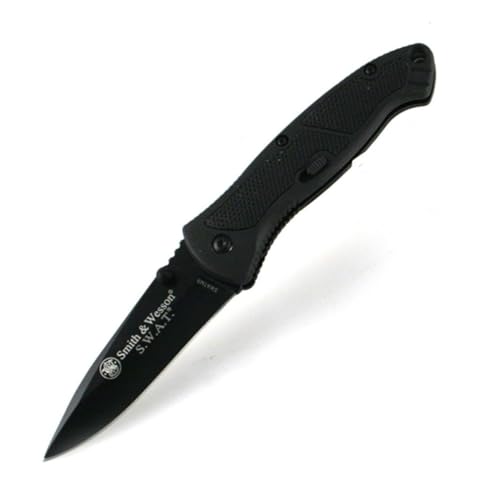 Smith & Wesson Benji 2.5in Folding Keychain Knife with Box - High Carbon Steel Blade
