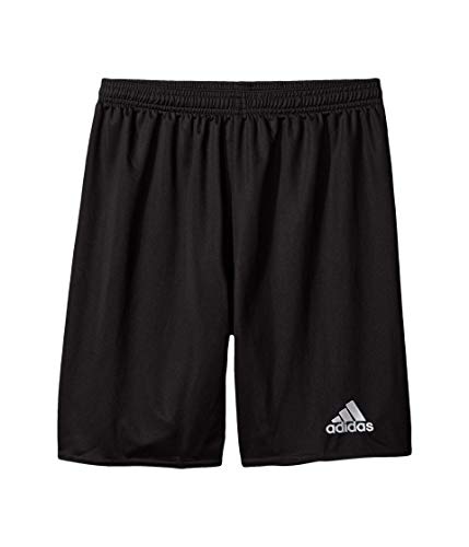 Boys' Soccer Shorts - Climalite Moisture-Wicking - Large, Black/White