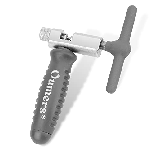 Bicycle Chain Breaker Tool - Universal 7-11 Speed Chains - Silver