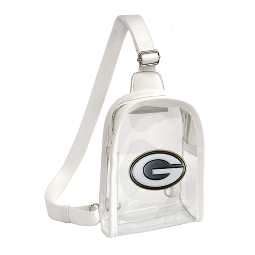 Clear Mini Sling Bag with 3D Logo - Green Bay Packers