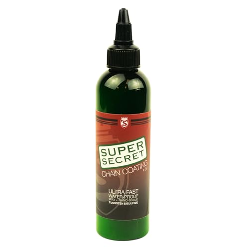 Super Secret Bike Chain Lube - 4oz Liquid Chain Wax for Smooth, Quiet Performance