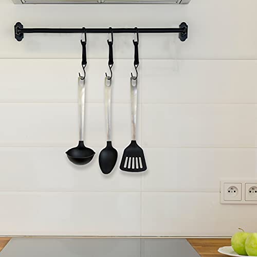 Hungdao 30 Pieces Nylon Fence Hooks for Baseball Bags & Outdoor Use